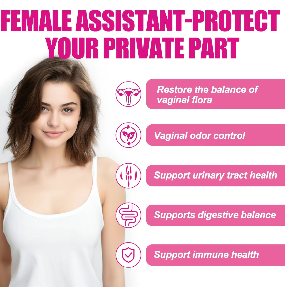 Moistura Vaginal Health Pills for Reducing Dryness